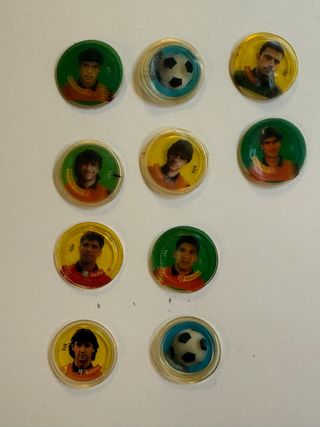 Cromos de goma 1998