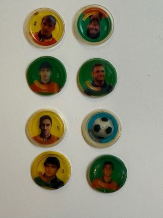 Cromos de goma 1998