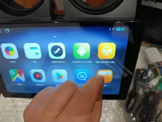 Pantalla Android auto carplay Nissan Qashqai