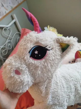 Lote conjunto Sabanas peluche Unicornio