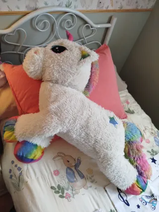 Lote conjunto Sabanas peluche Unicornio