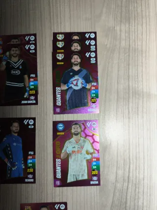 Cartas Guantes de Oro Futbol