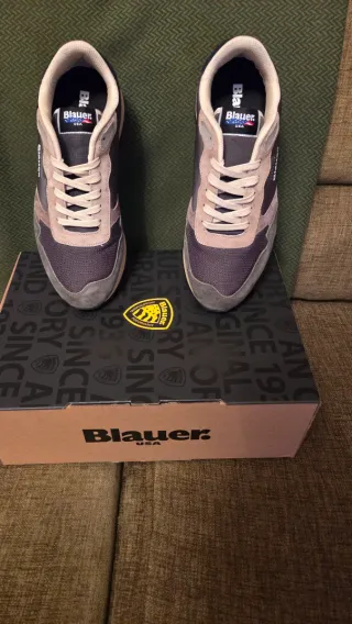 Zapatillas deportivas BAUER, 42, verdes, nuevas.