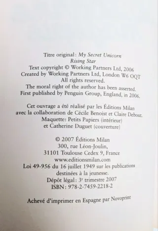 Ma Licorne Magique - L'apprentie licorne