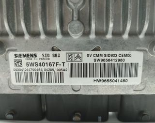 Peugeot 9655041480 centralita motor 407 st 1985113