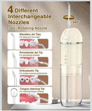 Irrigador dental portátil