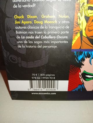 Batman: La caída del Caballero Oscuro – La saga...