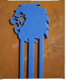 23.Marca páginas León impreso en 3D