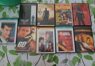 lote 9 peliculones dvs originales