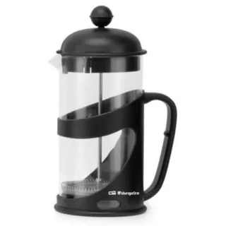 Cafetera Embolo Orbegozo 800ml, Negro