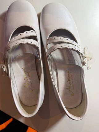 Zapatos comunión de niña
