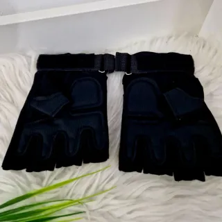 Luvas Ciclismo Pretas com Proteção