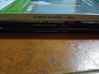 3 Libros "La Saeta de Otoño"