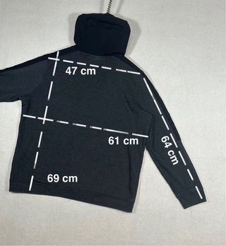 Sudadera Under Armour gris con cremallera XL