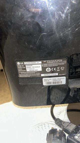 Monitor LG Flatron LED HD Negro