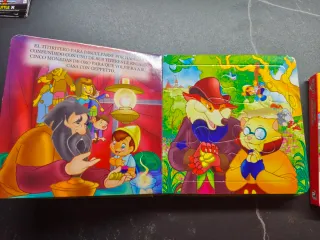 Pack dos libros infantiles Pinocho y Cars