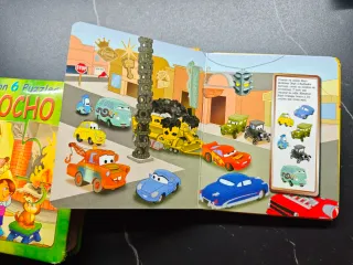 Pack dos libros infantiles Pinocho y Cars