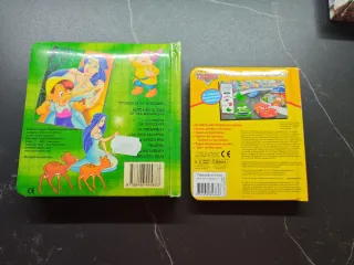 Pack dos libros infantiles Pinocho y Cars