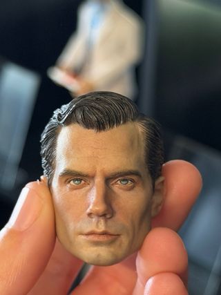 Cabeza Superman Custom 1/6