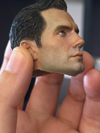 Cabeza Superman Custom 1/6