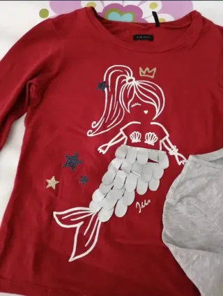 Lote 2 camisetas IKKS niña