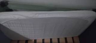 Cuna de viaje con colchón