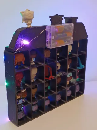 Colección Stranger Things COMPLETA +expositor/leds