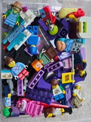 Lote Lego: Piezas y Minifiguras