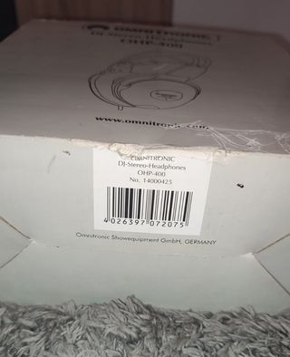 Omnitronic OHP-400 DJ | Open-Air | NOS