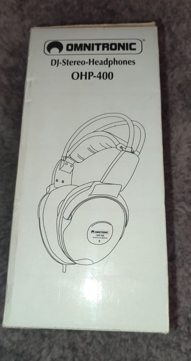 Cuffie DJ Omnitronic OHP-400 | Aperto | NOS
