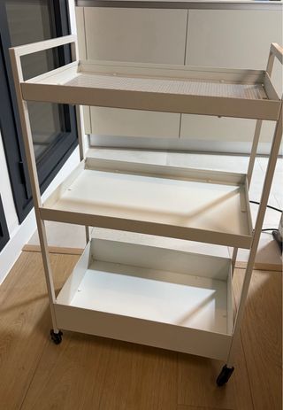 Carrito NISSAFORS Ikea blanco