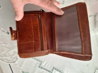 Portafoglio donna marrone