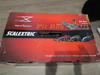 Scalextric Digital Pit Box Set completo