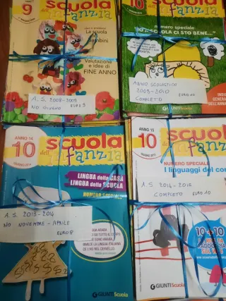 Rivista mensile Scuola Dell'Infanzia Ediz.Giunti