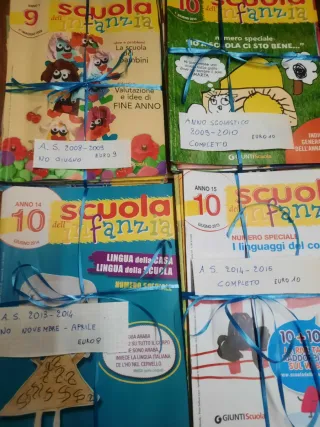 Rivista mensile Scuola Dell'Infanzia Ediz.Giunti