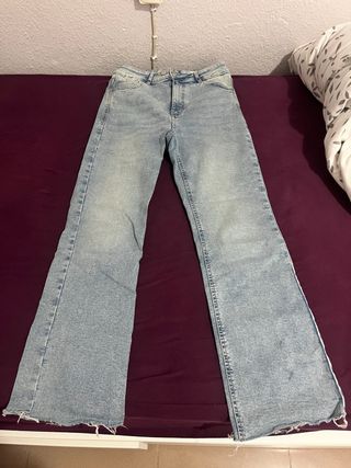 Pantalón vaquero pata recta Talla 38