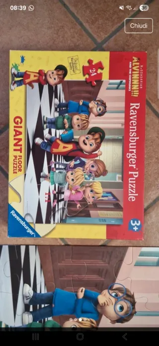 Alvin and the Chipmunks puzzle Ravensburger
