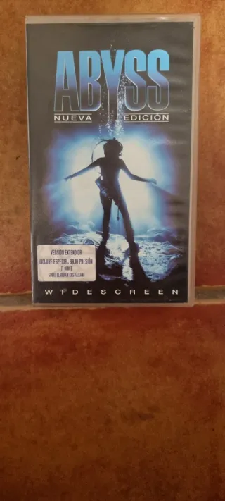 VHS Abyss Nueva Edición Widescreen