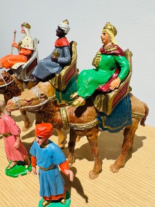 Reyes Magos Belén Pesebre Navidad Figuras