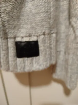 Cárdigan Hollister Caballero Gris Talla S