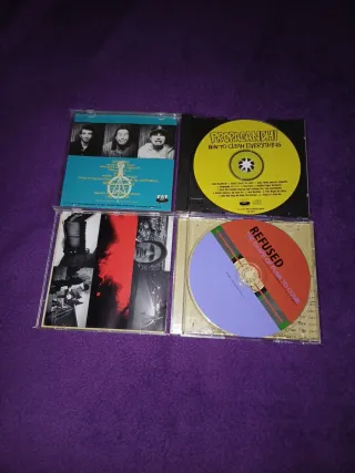 CD PUNK ROCK HARDCORE VARIOS