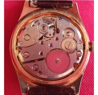 Reloj Duward Suizo 17 Rubis chapado Oro 10 Micras