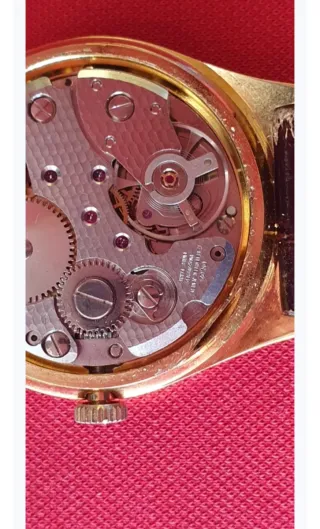 Reloj Duward Suizo 17 Rubis chapado Oro 10 Micras