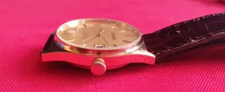 Reloj Duward Suizo 17 Rubis chapado Oro 10 Micras