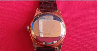 Reloj Duward Suizo 17 Rubis chapado Oro 10 Micras
