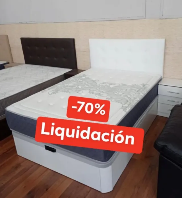 Canape y Colchón -70% Liquidación