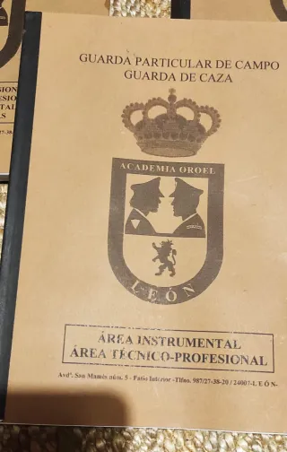 Temarios (año 2000 aproximadamente,).de Guarda de