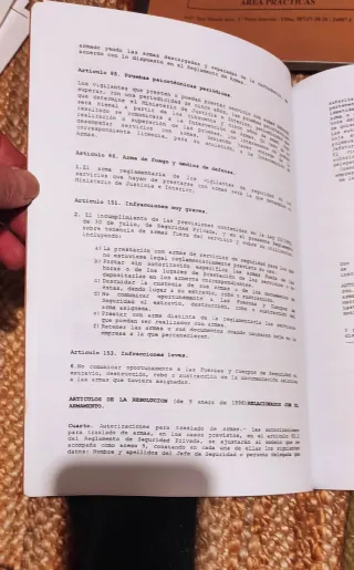 Temarios (año 2000 aproximadamente,).de Guarda de