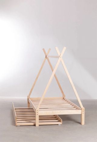 Estructura cama infantil madera