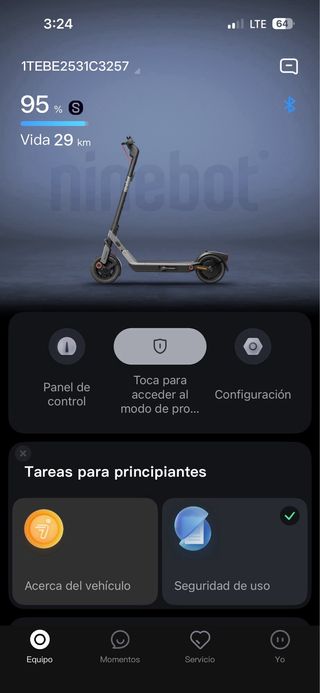 Patinete Eléctrico Segway